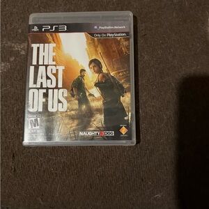 Sony The Last of Us PS3 Game - Black and Orange